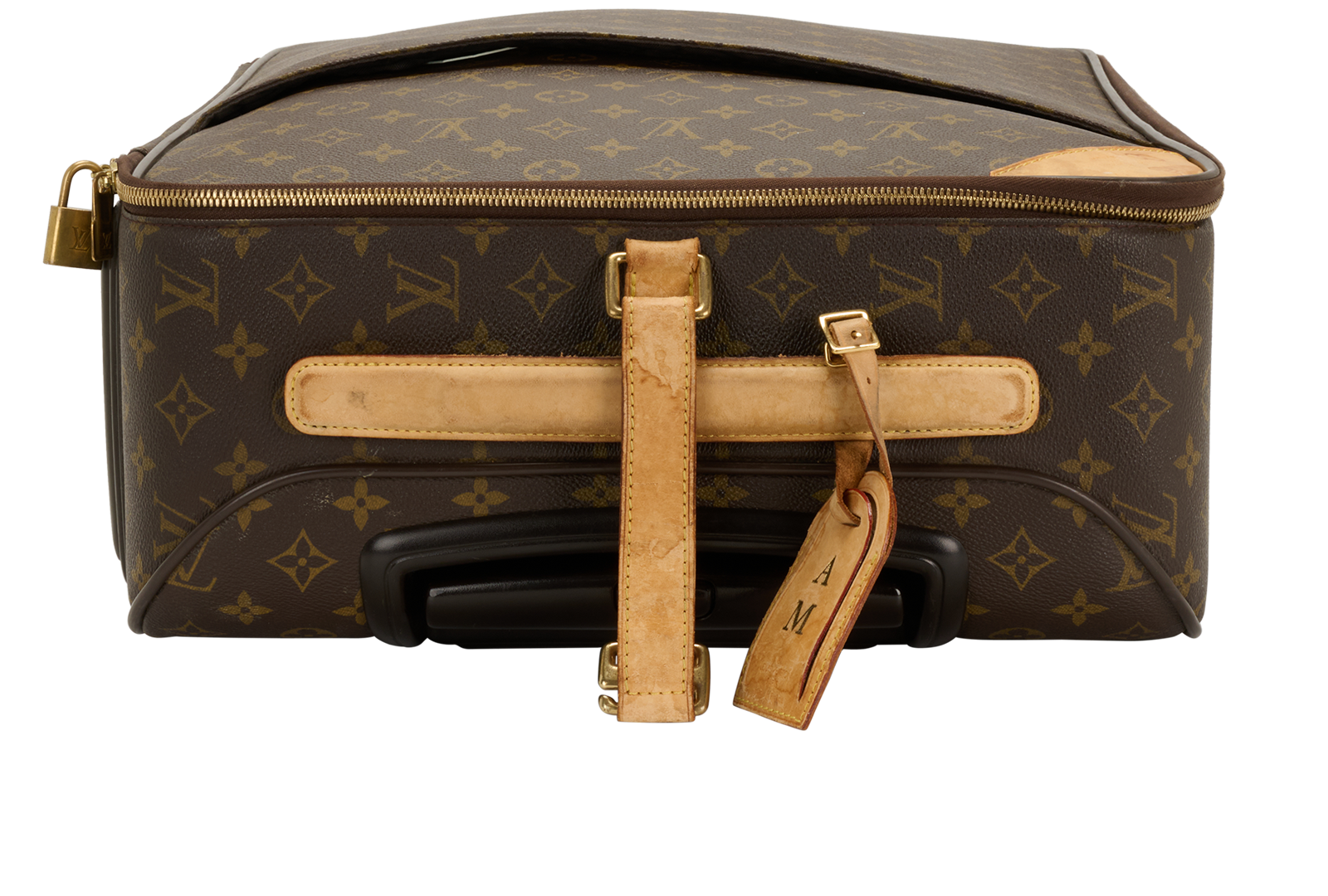 Pegase 50, &pound;950, Handbags, Brown, Canvas, Inside view